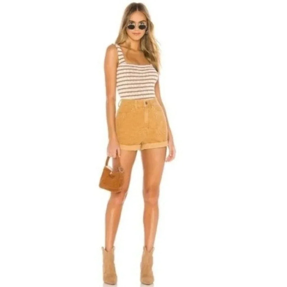 SHOW ME YOUR MUMU Rory Bodysuit in Caramel Size XS - Picture 1 of 14
